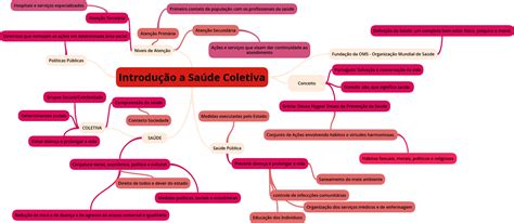 Mapa Mental Saúde Coletiva Educação Física