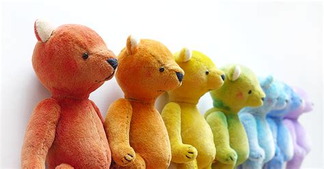 KittyApril: Радужные мини мишки