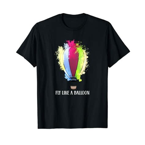 Hot Air Balloon Vintage Retro Colors Balloonist Pilot T Shirt