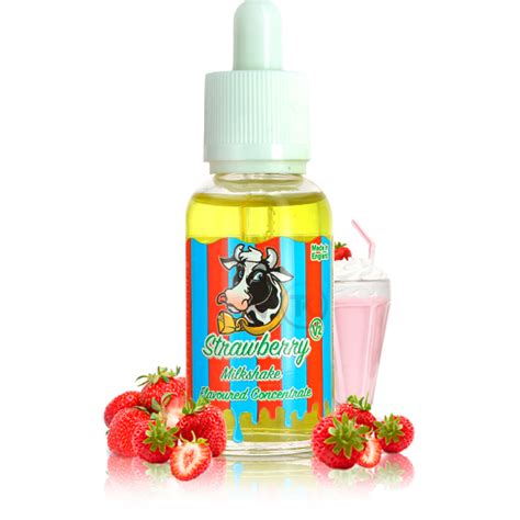 Arôme eliquide Strawberry Milkshake V2 concentré diy eco vape arôme