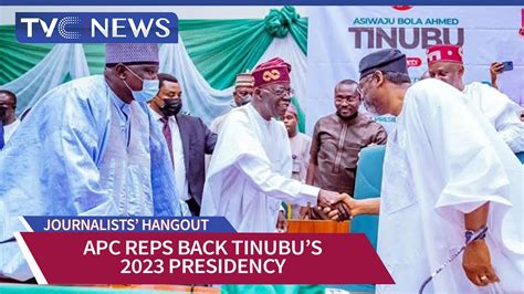 VIDEO Tinubu 2023 Presidency Receives Boost As APC Reps Caucus Backs