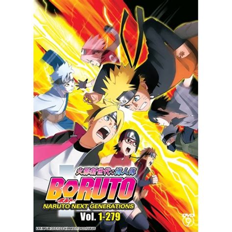 Anime Dvd Boruto Naruto Next Generations 火影新世代 博人傳 Vol1 279 12dvd