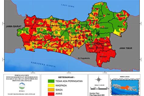 Foto Bmkg Keluarkan Peringatan Dini Kekeringan Di Jawa Tengah Ini