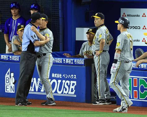 【阪神】岡田監督、怒りの猛抗議で勝負への執念を植え付けた 敗戦も優勝マジック減って「28」 プロ野球写真ニュース 日刊スポーツ