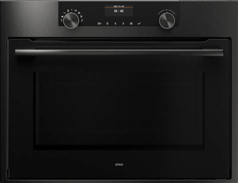 CX46121C | Combi-magnetron Black Steel met kleurendisplay