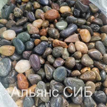 Галька речная Алтай фр. 10-20 мм в мешках по 20 кг купить по цене 250 ...