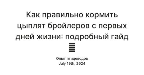 Как правильно кормить цыплят бройлеров с первых дней жизни: подробный ...