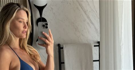 Outrageously Sexy Bar Refaeli Poses In An XS Bikini