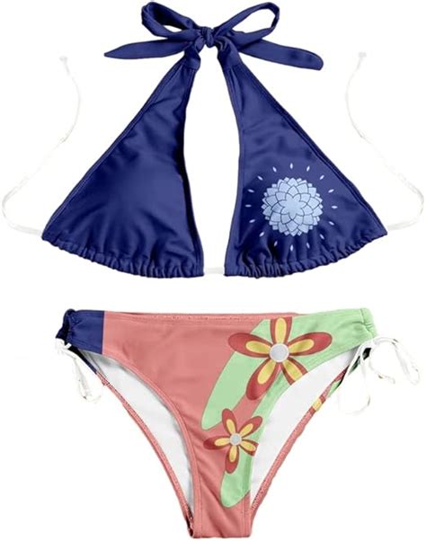 Amazon Meifng Nico Robin Cosplay Bikini Anime Cosplay Women S Sexy Swimsuits Xl