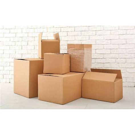 Single Phase Ply Heavy Duty Industrial Packaging Corrugated Boxes At