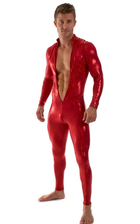 Mens Bodysuits Full Body Spandex Suits Lycra Bodysuit