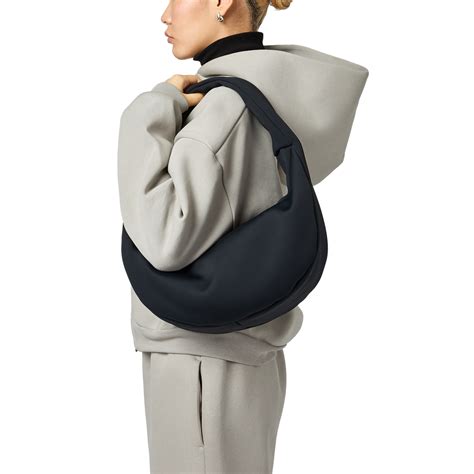 Mini Moon Baguette Bag In Night