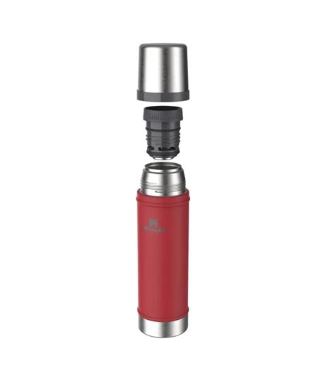 Termo Cl Sico Stanley Ml Con Pico Cebador Rojo