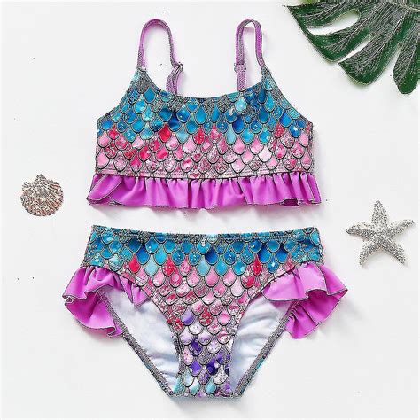 Y Piger Badedragt H J Kvalitet Piger Badet J To Stykker B Rn Bikini S T Biquini Infantil