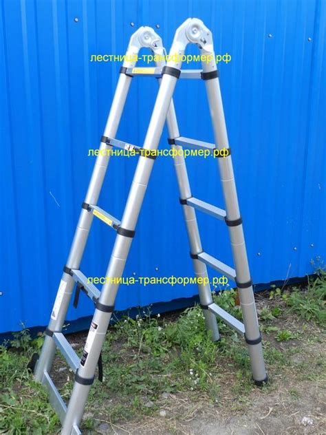 Лестница-стремянка телескопическая 6,2м - купить дешево в Новосибирске ...