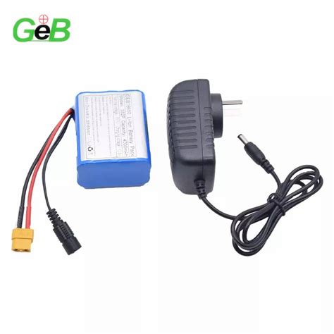 New Arrival GEB Rechargeable Lithium 18650 Battery INR18650 3S2P 11 1V