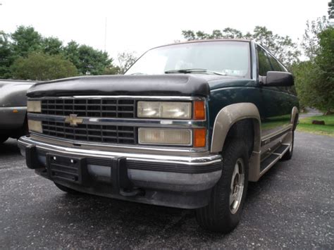 1993 Chevrolet Suburban K1500 4wd 4x4 Classic Chevrolet Suburban 1993 For Sale