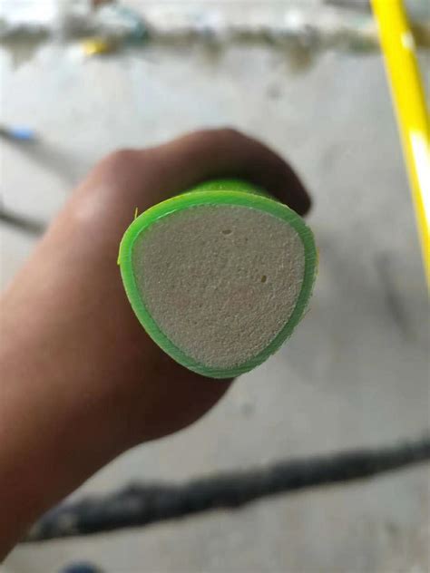 High Voltage Electric Fiberglass Telescopic Frp Triangle Hot Stick For Worldwide High Quality