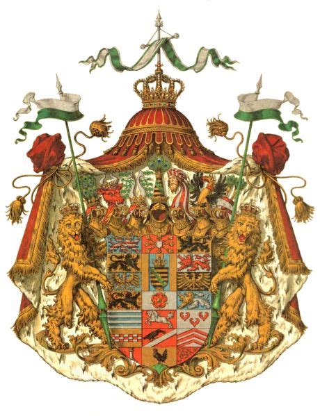 Duchy Of Saxe Altenburg House Of Wettin Heraldry Coat Of Arms