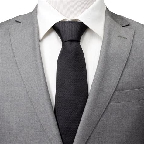 Black Silk Tie Black Silk Black Tie Suit And Tie Men