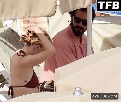 Mia Goth Sexy Seen Flaunting Her Hot Bikini Body At The Beach In