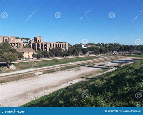 Circo Massimo in Rome Italy Stock Image - Image of estate, italy: 260219287