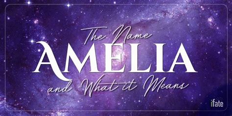 The Baby Name Amelia What It Means And Why Numerologists Love It