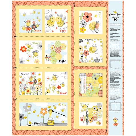 Sweet Bees Honeycomb Patchwork Fabric By Susy Bleasby Susybee My