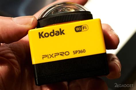 Kodak PixPro SP360 - экшен-камера с обзором в 360 градусов (5 фото ...