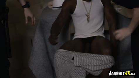 Kinky Milf Cops Make Pimp Their Own Personal Slut And Subdue Him Into Banging