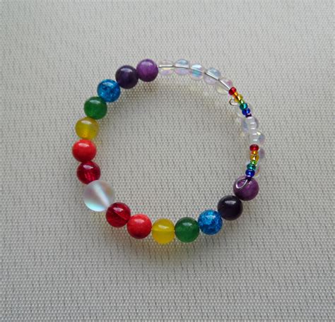 Rainbow Pride Lgbtq Gay Pride Bracelet Etsy