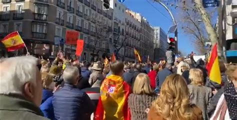 La Trumpista Manifestaci N En Favor De Ayuso Basura Manipuladores