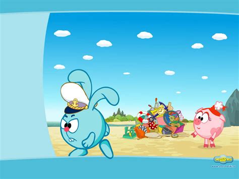 Персонаж из Смешариков - Крош