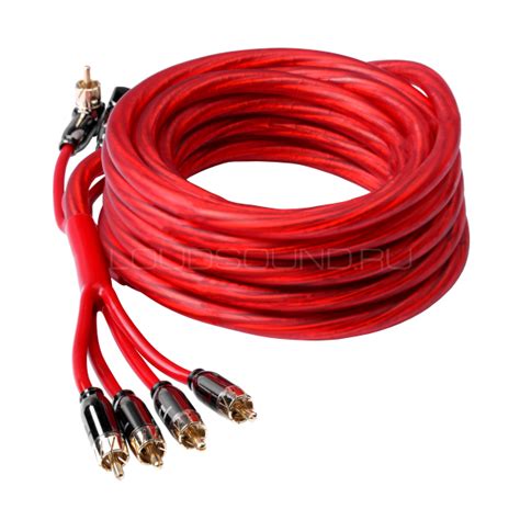 Урал ТТ КМ 4RCA-TT5M ГРОМ (4RCA - 4RCA) 5м | Межблочный кабель Урал ТТ ...