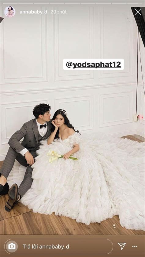 Trang Anna và bạn trai người Thái xúng xính chụp ảnh cưới hot girl thị phi sắp thành vợ người