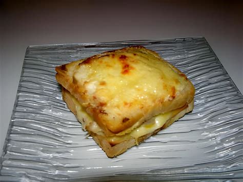 Recette de Croque monsieur a ma façon n1 aux poulet