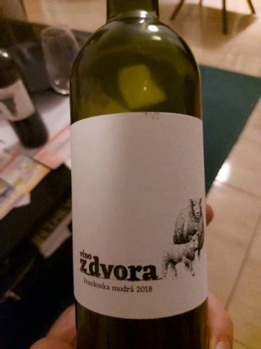 Víno z Dvora Frankovka Modrá Vivino US