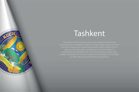 3d flag of Tashkent, is a city of Uzbekistan 35316053 Vector Art at ...