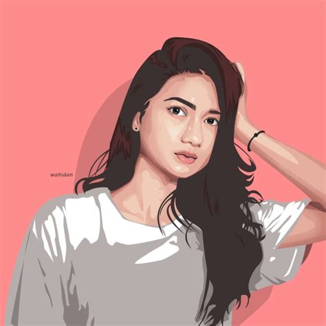 Draw Vector Portrait From Your Photo By Wahidannash Fiverr