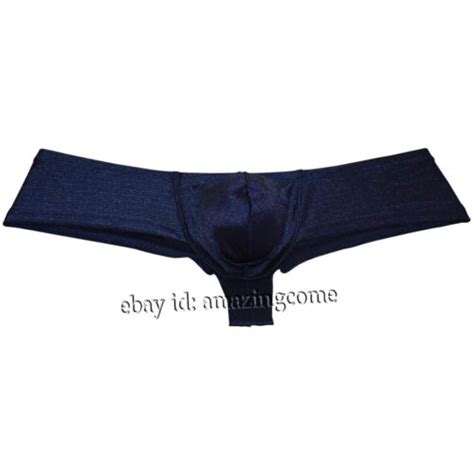 Men S Liquid Cheeky Boxer Briefs Underwear Male U Briefs Brazilain Bikini Trunks Ebay