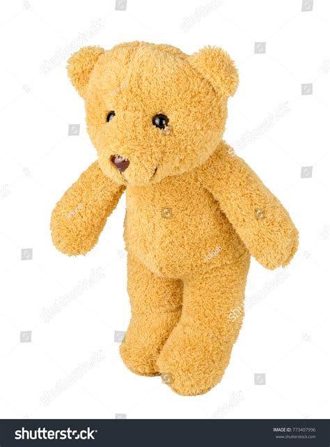 Naked Standing Teddy Bear Doll Isolated Stock Photo Shutterstock