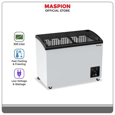 Jual Maspion Freezer Liter Ufh C Fk Shopee Indonesia