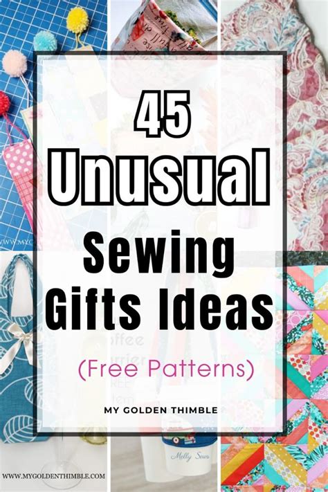45 Fantastic And Unusual Sewing Ts That Everyone Will Love Sewing