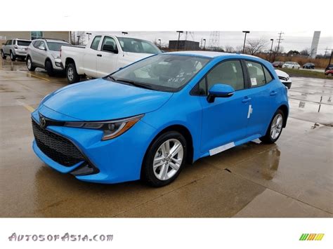 2020 Toyota Corolla Hatchback Blue Flame