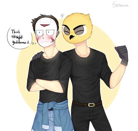 CrimsonBlueMoon Rainymoodstuff Finally A New Gay Fanart Of These 2