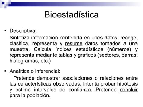 Generalidades De Bioestad Stica Ppt