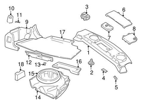 Genuine Volvo 9418268 Package Tray Trim Volvo