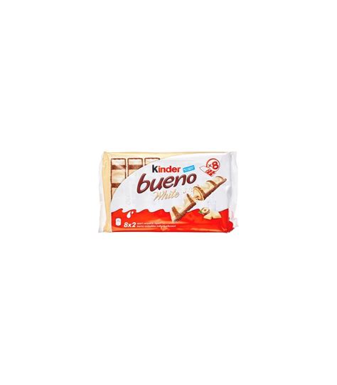 Ferrero Kinder Bueno White Chocolate 8x 39 Gr Chockies Group Belgium