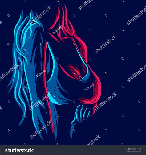 Bikini Lady Woman Beach Line Pop Stock Vector Royalty Free Shutterstock