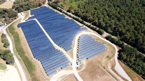 Centrale Photovoltaïque Au Sol De Gaël 35 Générale Du Solaire